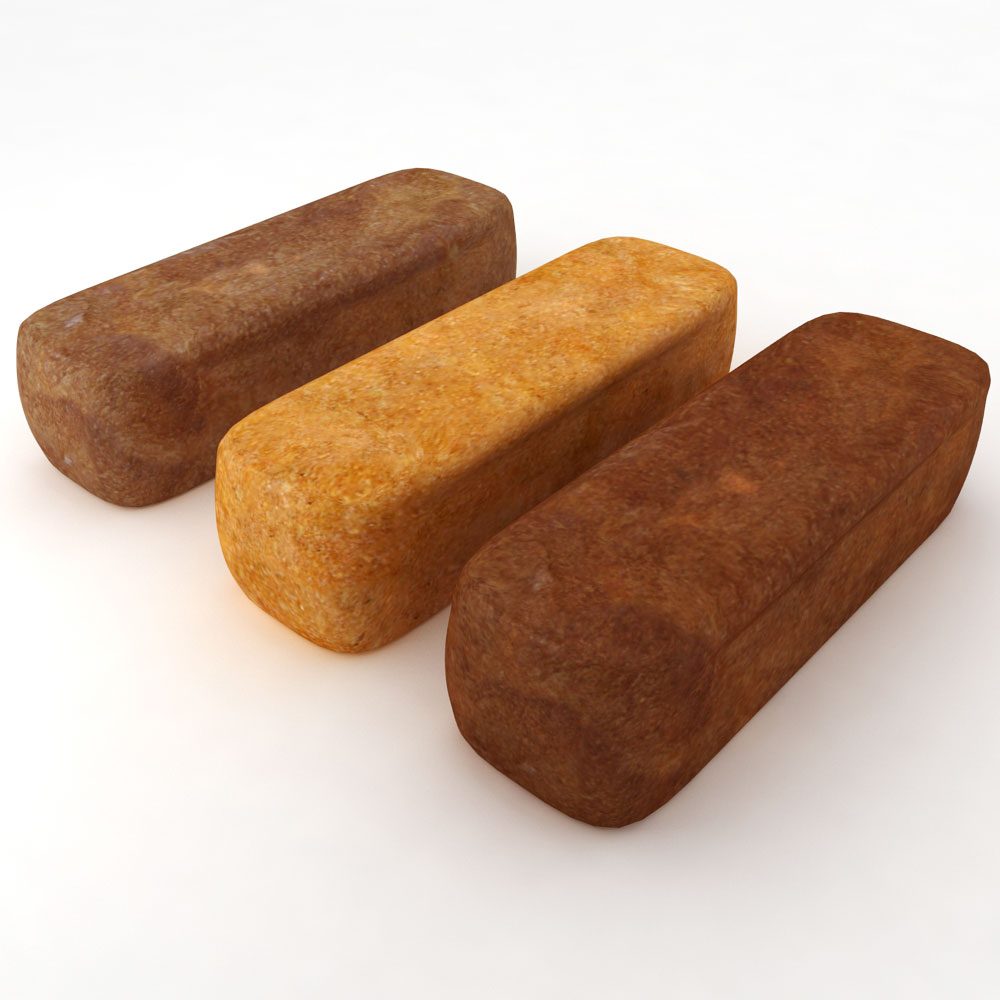 Bread 3d model