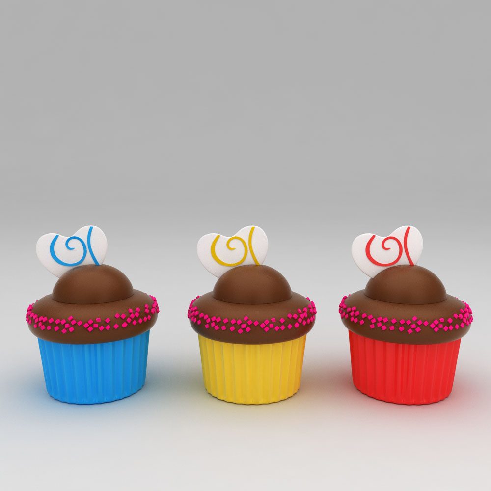 Cupcake 3d model