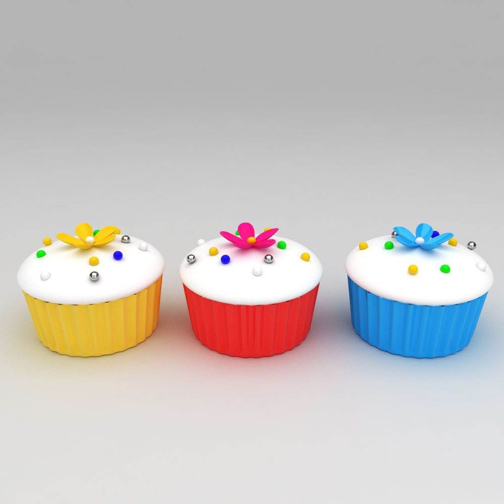 Cupcake free 3d model