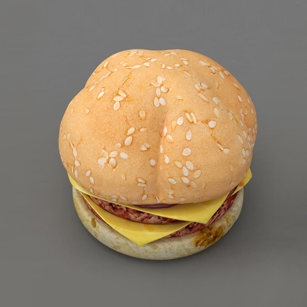 Burger 3d model
