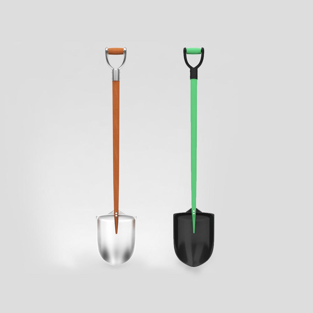 Garden shovel 3d model