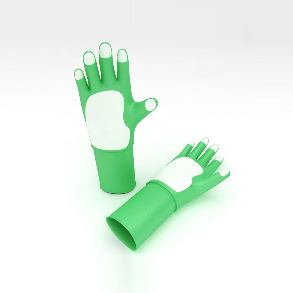 Gardening gloves free 3d model