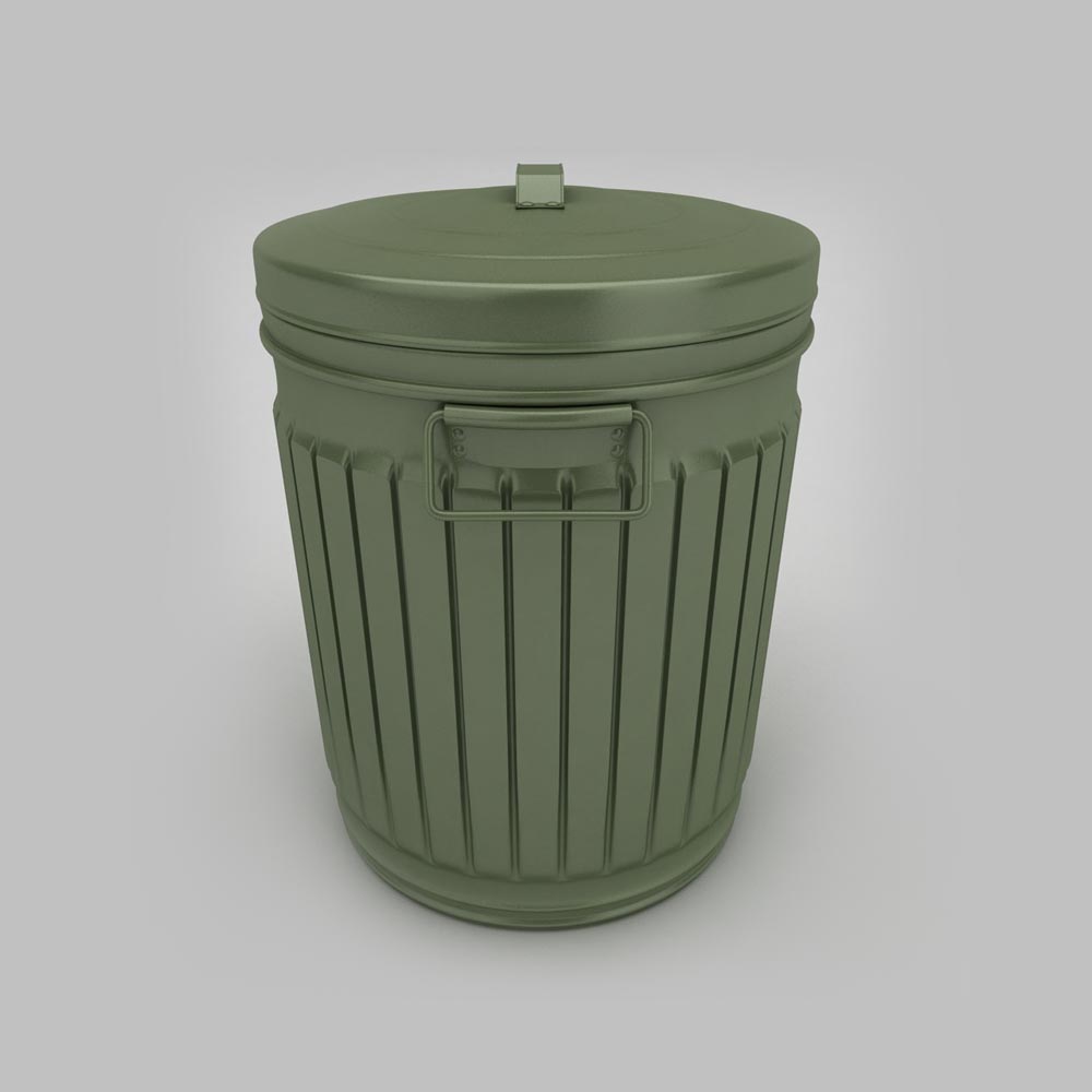Trash Can 3d model