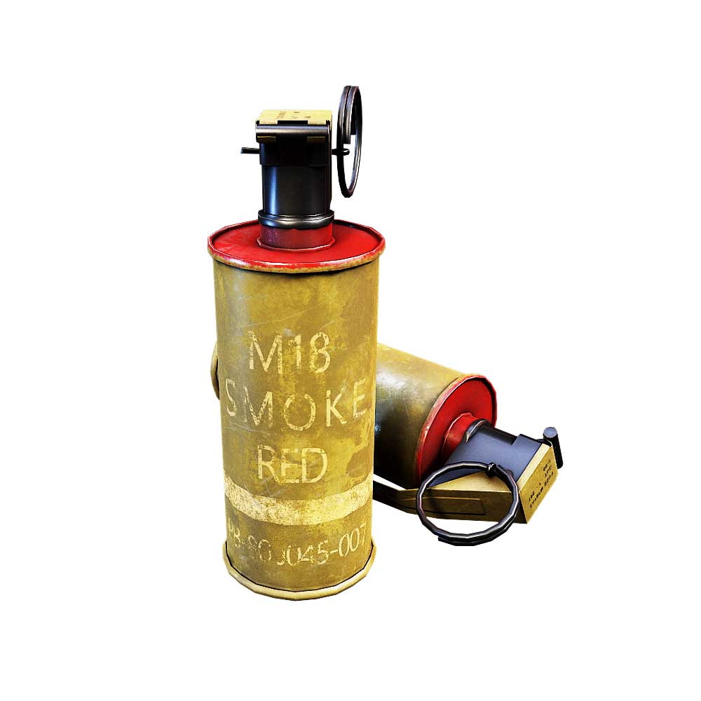 M18 Smoke grenade 3d model