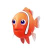 Tomato Clown Fish animated 3d model