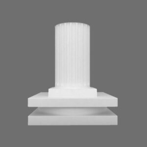 Pedestal cylindrical printable 3d model