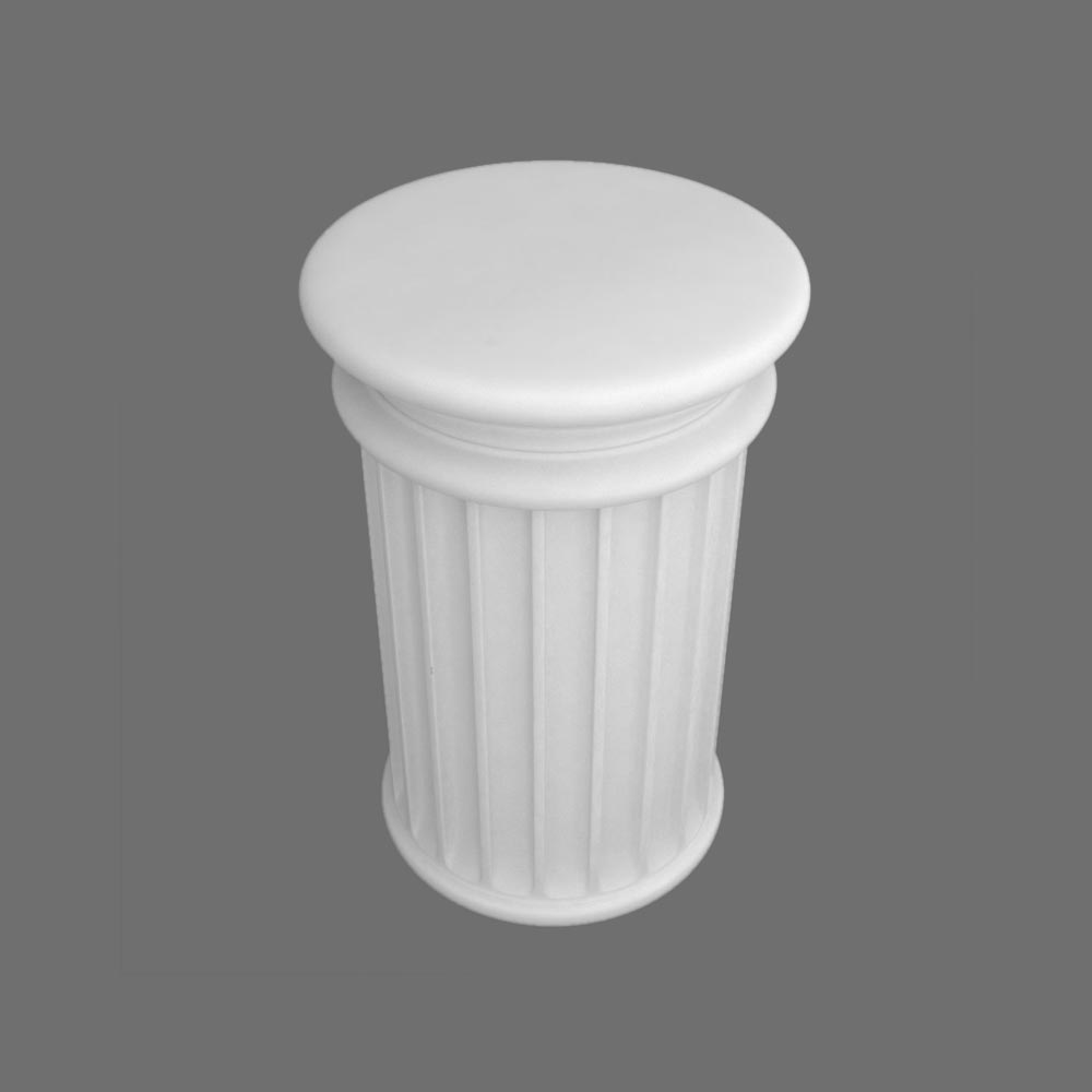 Printable cylindrical pedestal 3d model