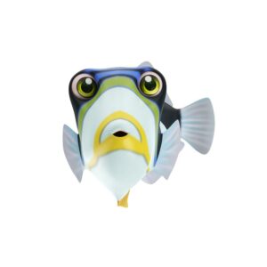 Picasso Trigger fish cartoon 3d model