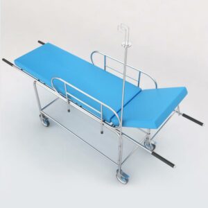 Emergency stretcher trolley 3d model