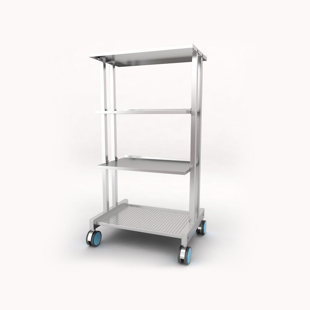 Medical cart free 3d model