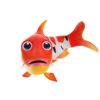 Koi fish low poly 3d model