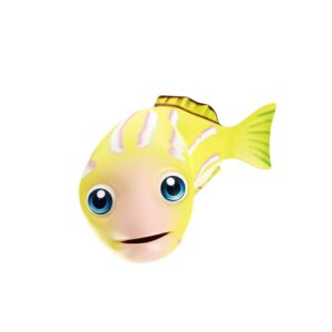 Bluestripe Snapper fish 3d model