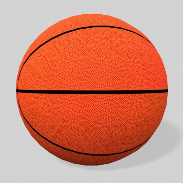 Basket ball lowpoly 3d model