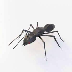 Ant low poly 3d model