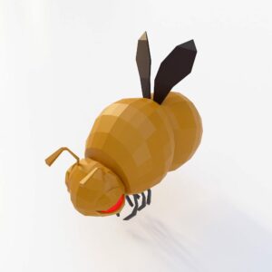 Bee cartoon 3d model