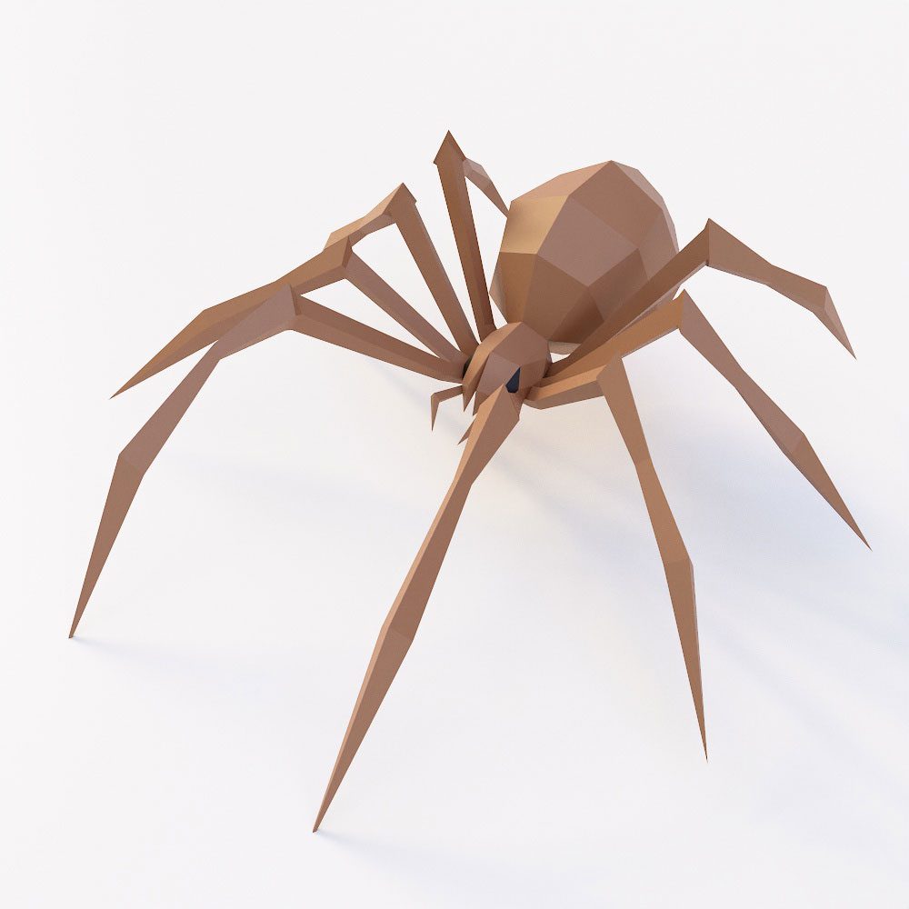 Lowpoly Spider 3d model