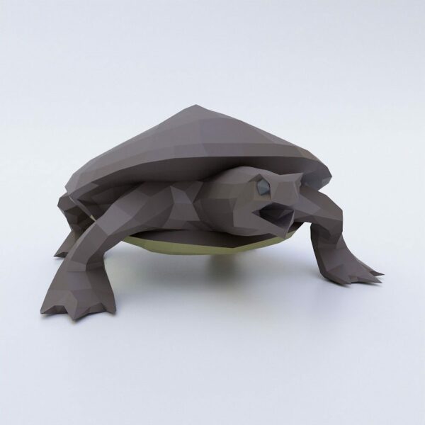 Turtle lowpoly 3d model