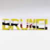 Brunei country name 3d model