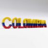 Colombia country name 3d model