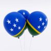 Solomon Islands flag balloon 3d model