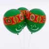 Turkmenistan flag balloon 3d model