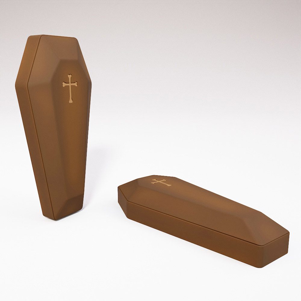 Coffin box 3d model