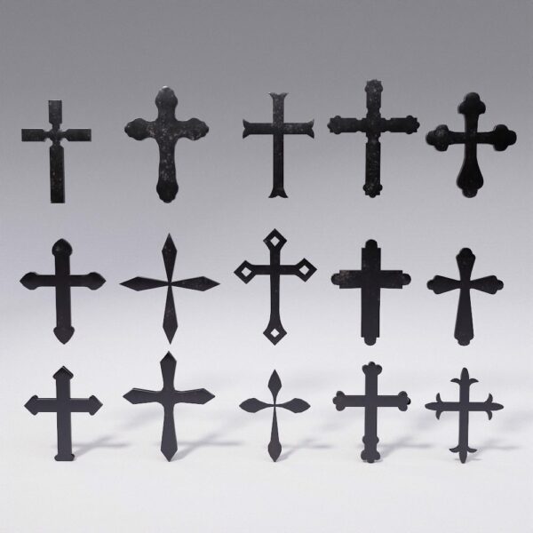 3d Christian symbols 3d models