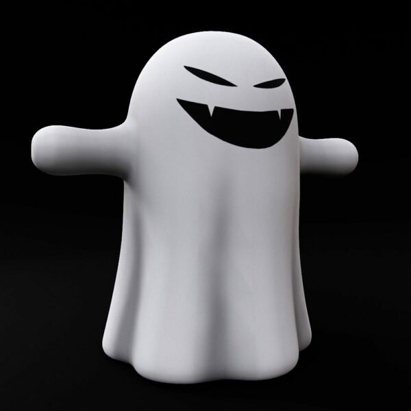 Ghost character 3d model