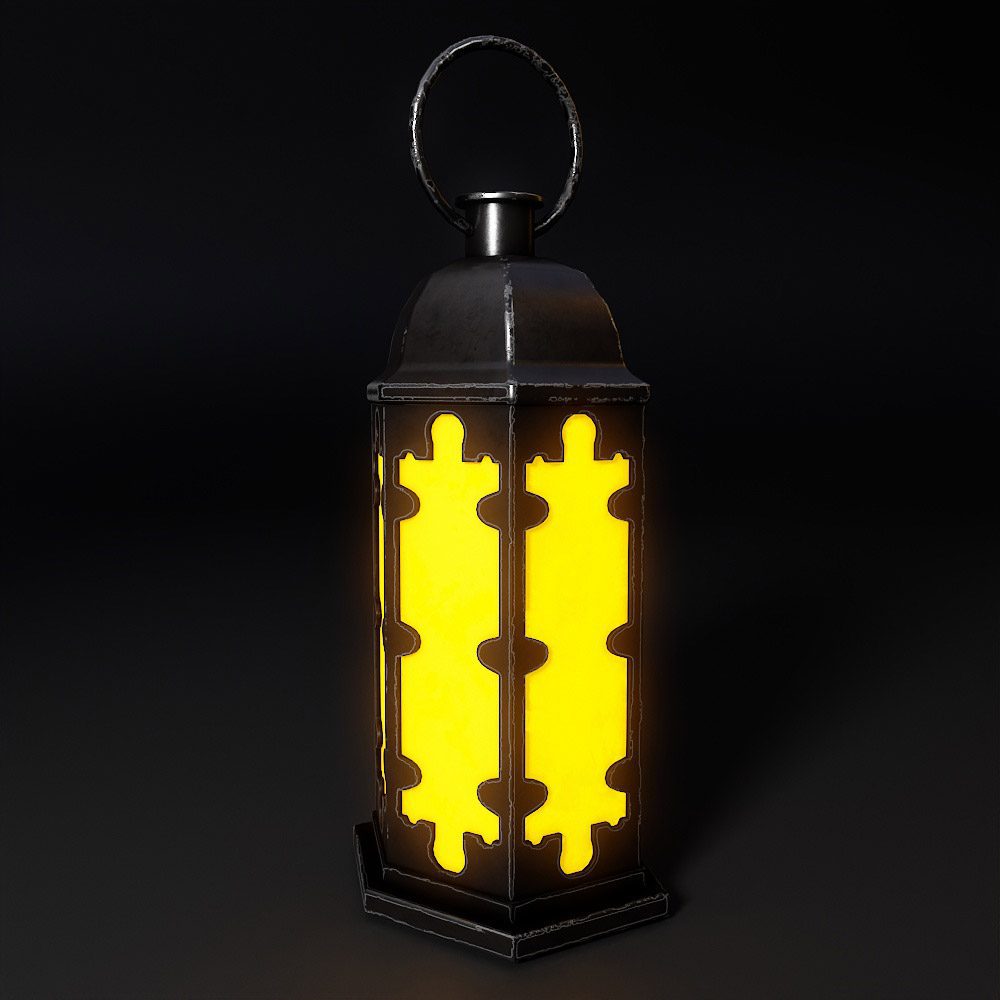 Lantern free 3d model