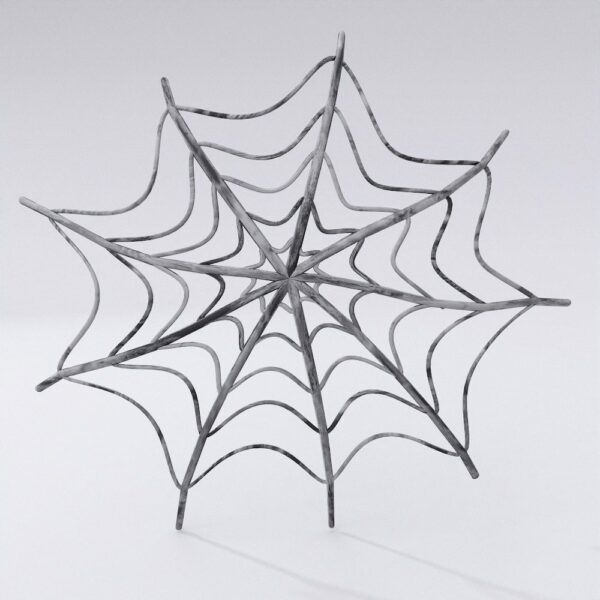 Spider web 3d model