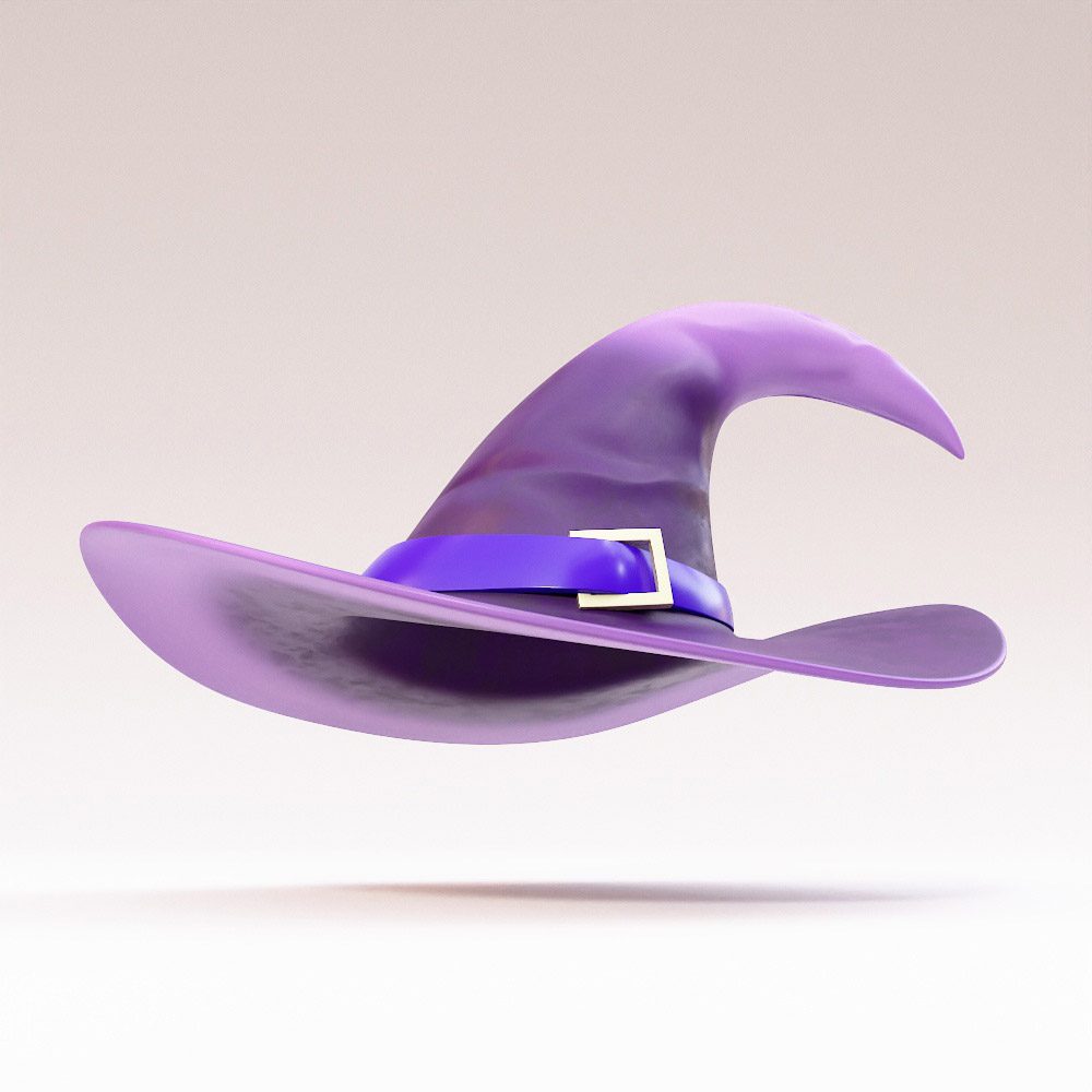 Witch hat 3d model