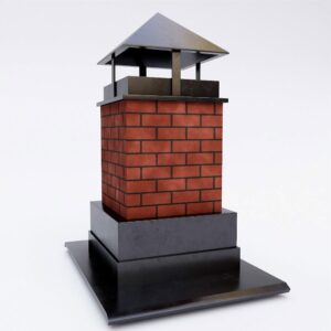 Chimney with skylight 3d model