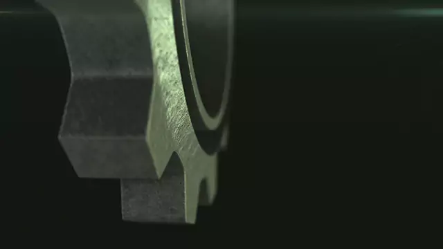 Gear spinning animation video