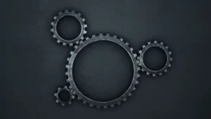 Gears animation motion graphics video