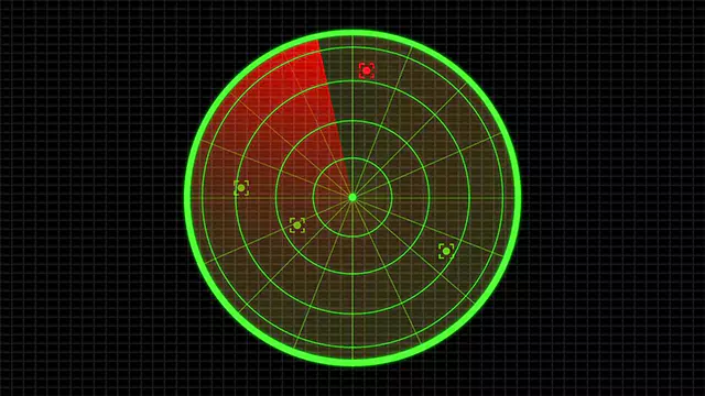 Hi-tech radar or sonar interface HUD