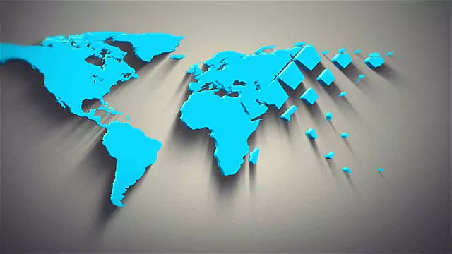 3d world map intro video