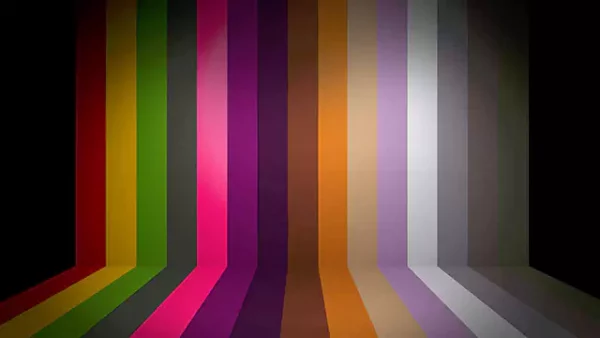 Multicolor vertical stripes motion graphics