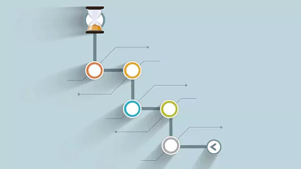 Animated hourglass PowerPoint Presentation