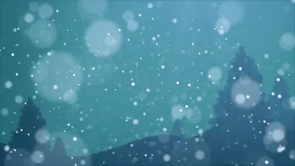 Snow fall background stock video