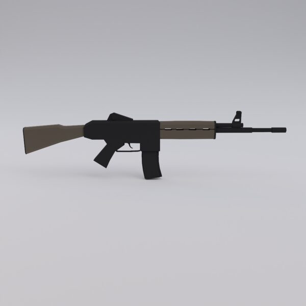 Cetme L assault Rifle 3d model