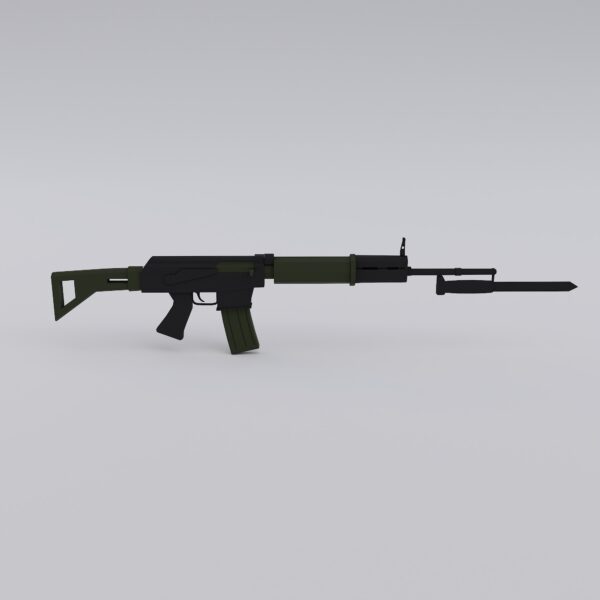 FN FNC assault rifle 3d model