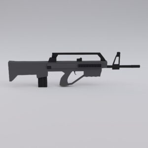 KH 2002 Khaybar assault rifle 3d model