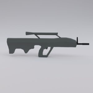 Sar 21 assault rifle 3d model