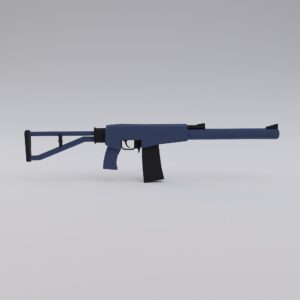 AS VAL assault rifle 3d model