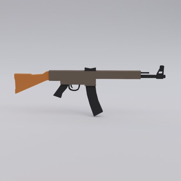 StG 44 assault rifle 3d model