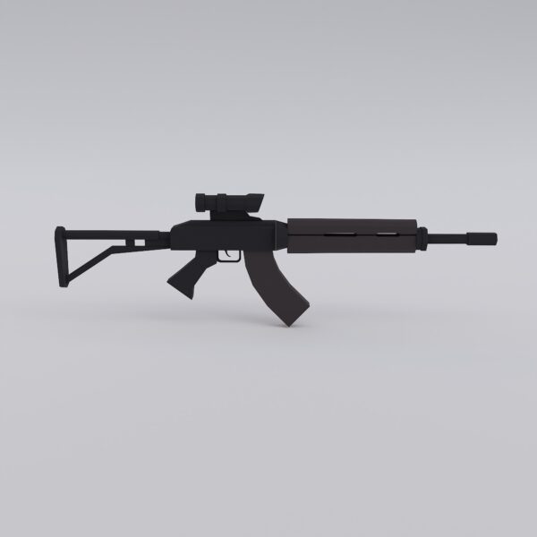 TRICHY assault rifle 3d model
