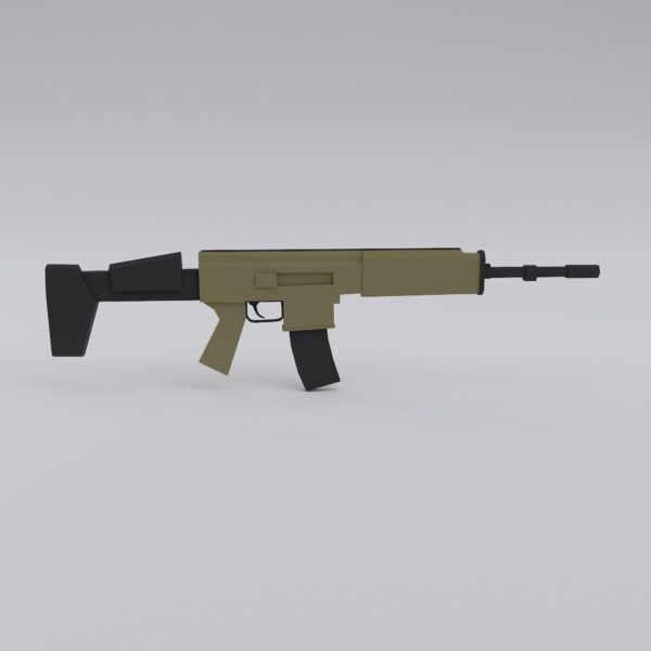 FB MSBS grot assault Rifle 3d model
