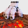 Thing hand voxel 3d model