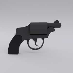 Velo dog revolver 3d model