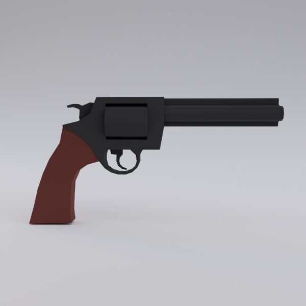 Korth combat revolver 3d model